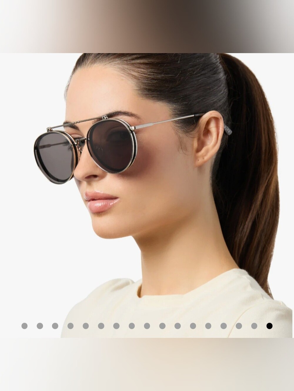 NIB! DIFF Eyewear, UNISEX, Anakin, Galactic Brushed Silver/Space Gray Lenses - Picture 2 of 15
